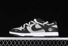 Nike SB Dunk Low 古驰联名-满天星黑勾 周年高端定制 低帮休闲板鞋 SJ2068-268