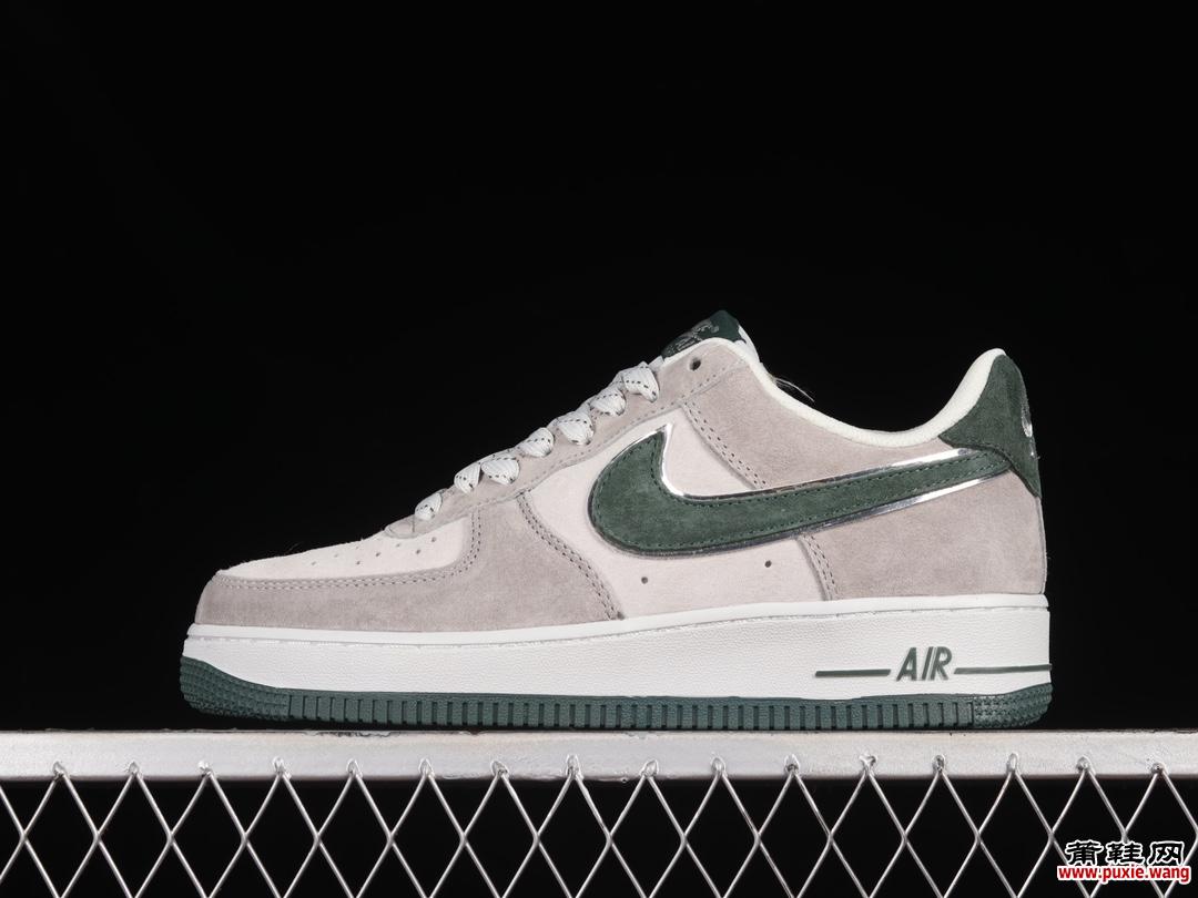 Akira x Nike Air Force 1'07 Low 灰绿麂皮 满天星配色 空军一号板鞋 DF3966-723