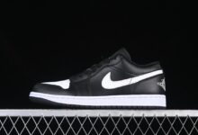 Air Jordan 1 Low AJ1 乔1黑白色低帮复古篮球鞋 553558-043